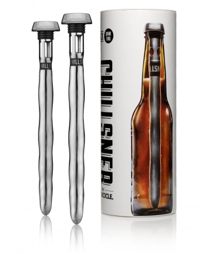 Once frozen, Chillsner transforms into an arctic-like cooling device. $54 from White Apple Gifts.