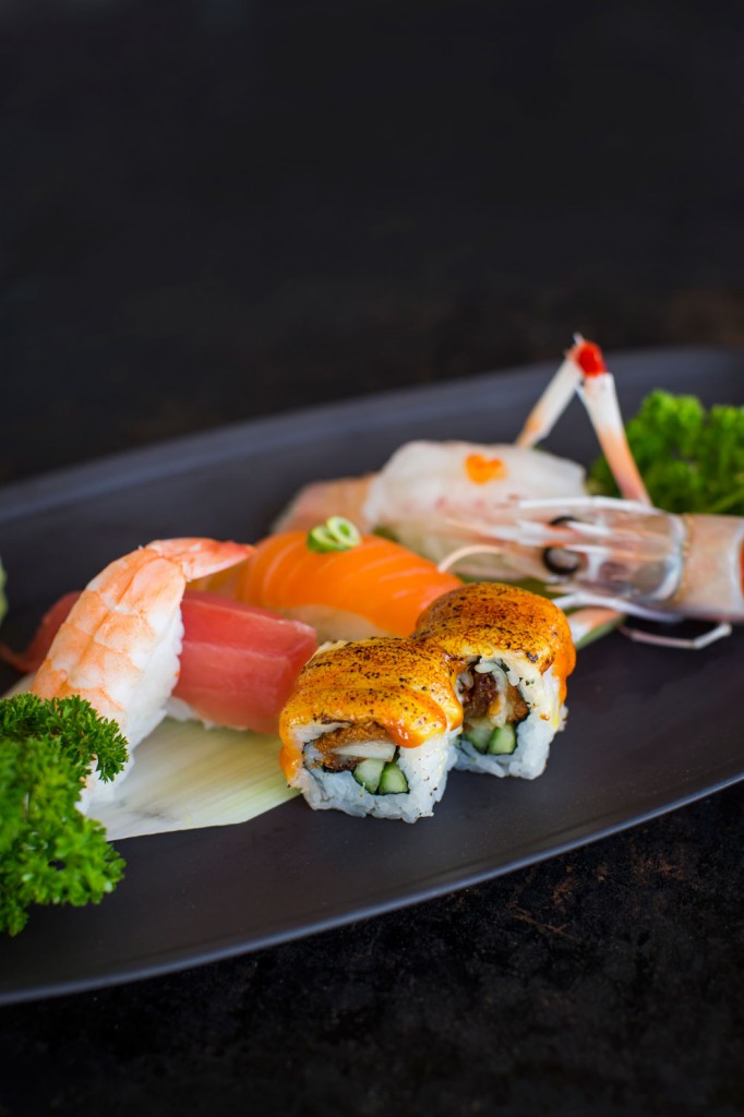 Sushi Bay has an amazing array of freshly made delights.