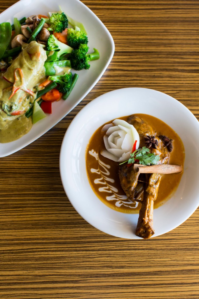 Chong Co's Massaman Curry and Fish Fillet.