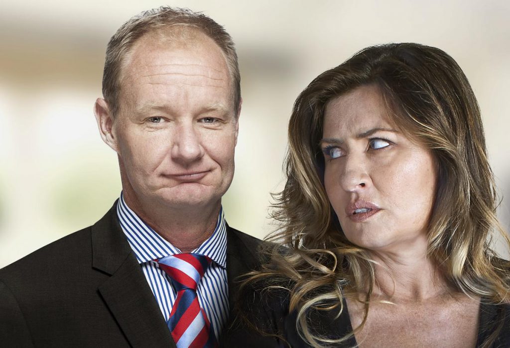 Rob Carlton and Nicki Wendt