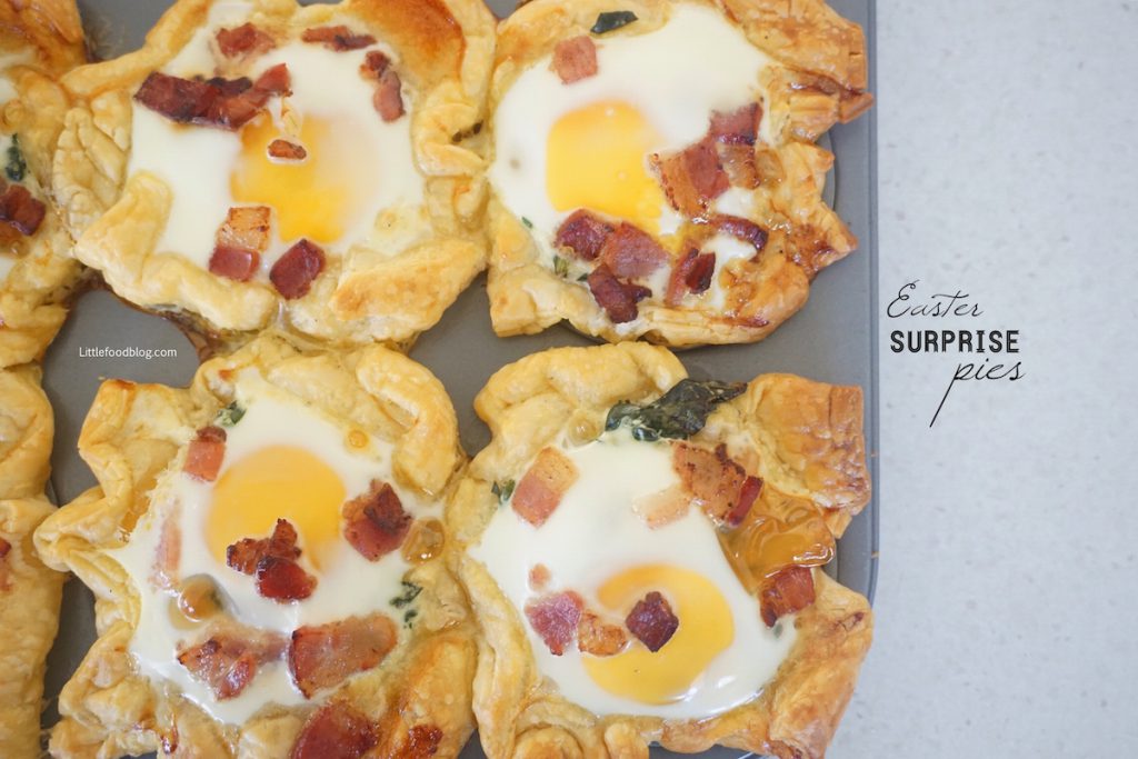 Easter surprise pies