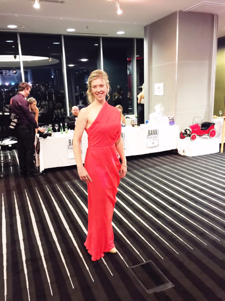 Amanda Miller wears Camilla and Marc.