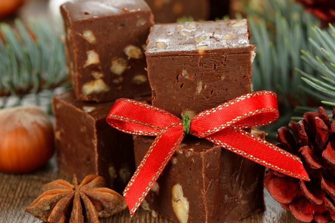 christmas fudge feature
