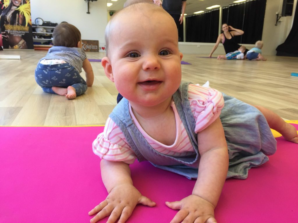A junior KokoMamas participant