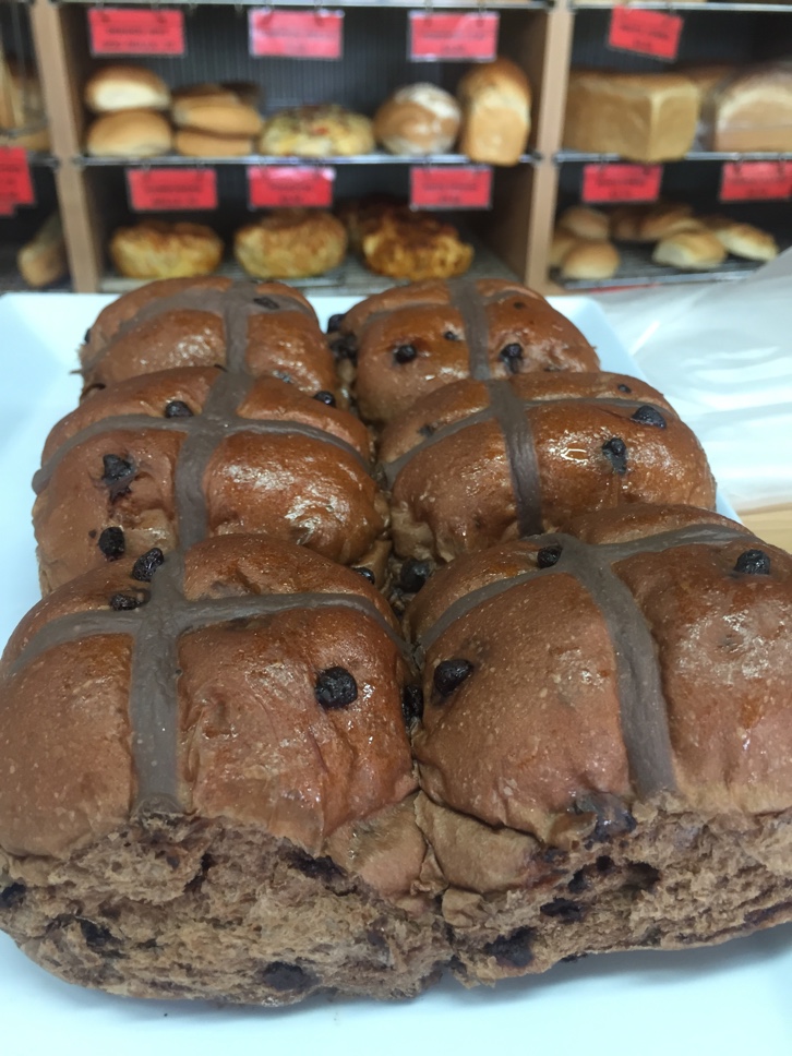 Spence hot cross buns
