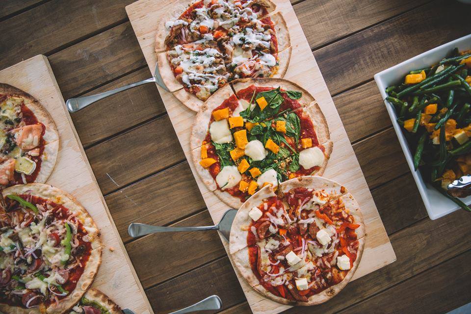 Wandering Woodfire Oven pizzas
