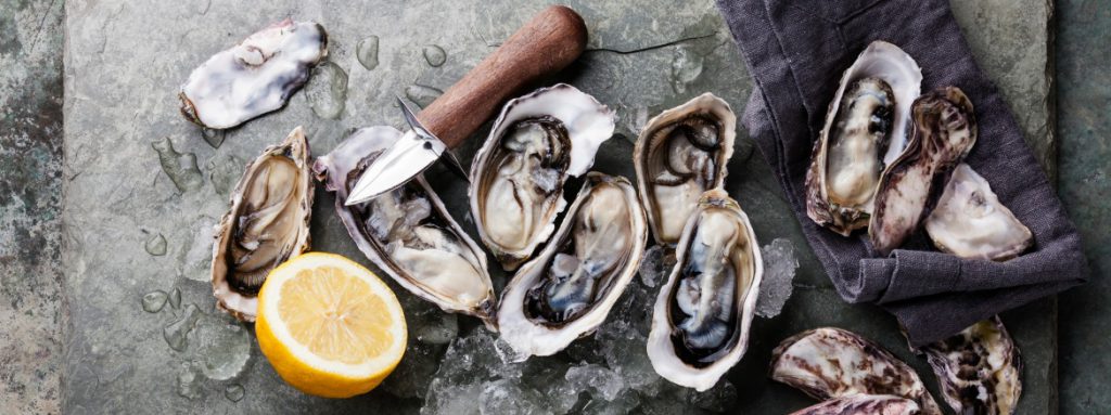 oysters slider