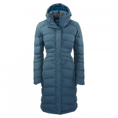 Kathmandu Duck Down Longline Jacket in Denim $599.98