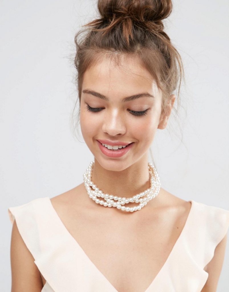 pearl choker