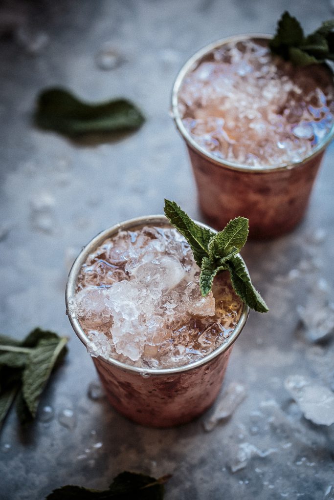 Rhubarb and Bourbon Julep | Anisa Sabet | The Macadames-5-5