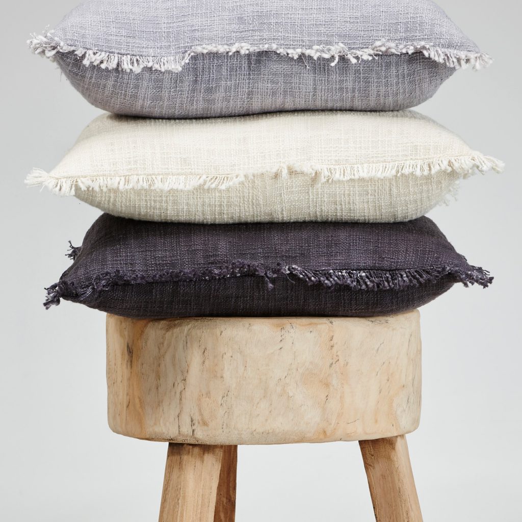 Khadi-Cushions-on-stool-ClothandCo