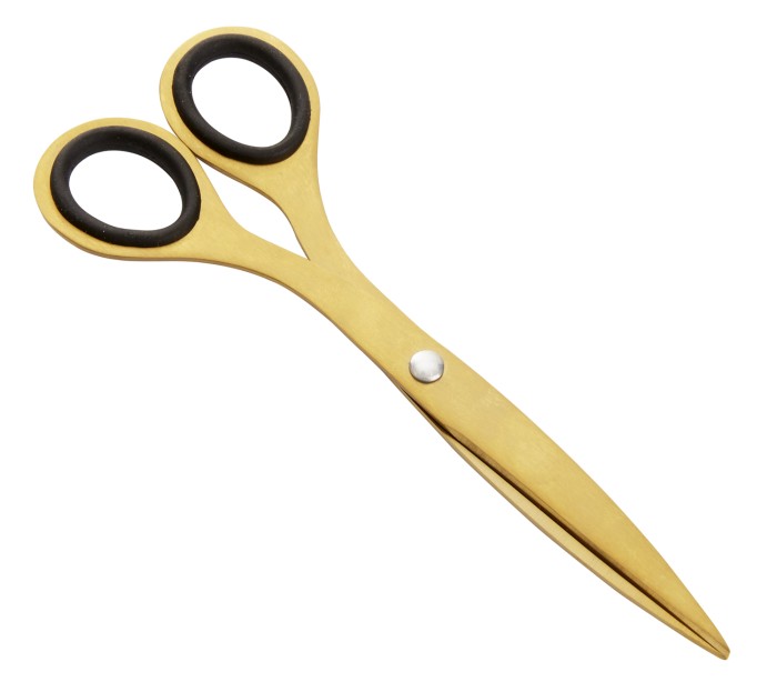 Gold scissors from Kikki K, $12.95. 