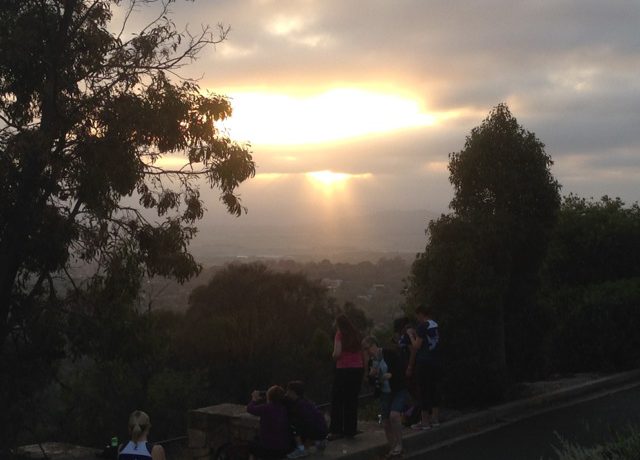 The sun rises on a New Year…