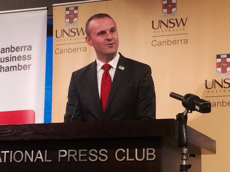 State of the Territory: Canberra 2015