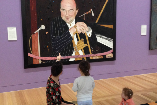 Delight at the NPG’s Little Faces