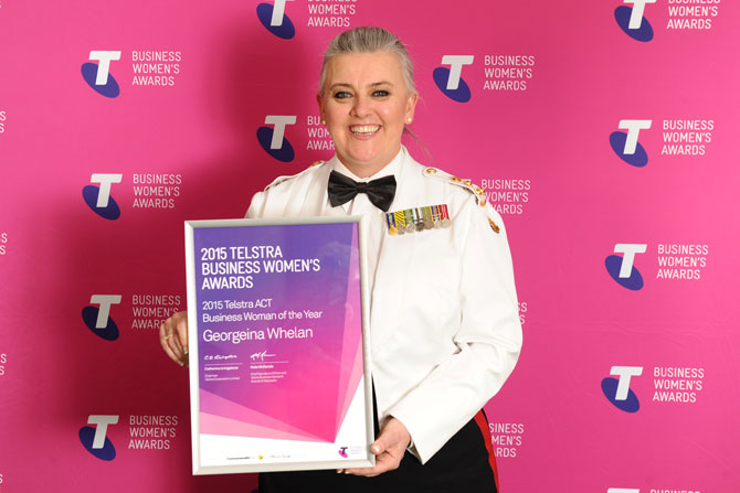 Georgeina Whelan Canberra’s Telstra Business Woman of the Year