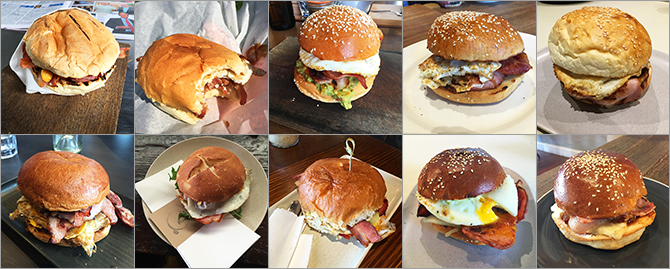 CBR’s Egg and Bacon Rolls