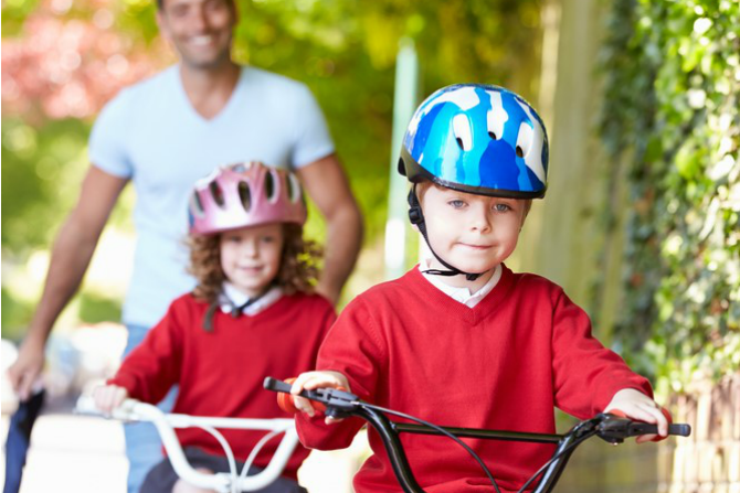 Preparing your child to walk or ride to school safely