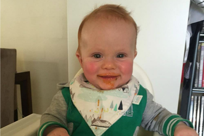 HerBaby: First food!