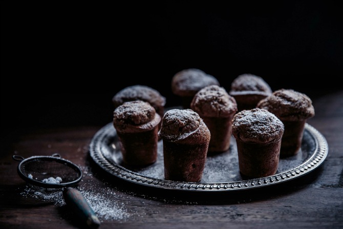 Carrot and Whiskey Soaked Raisin Tea Cakes