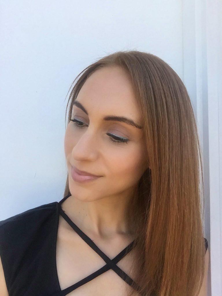 debby blue eyeliner