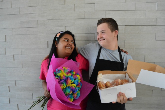 Flowers + donuts: A match made in heaven