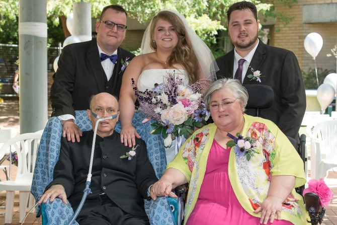 A dying wish for a daughter’s wedding