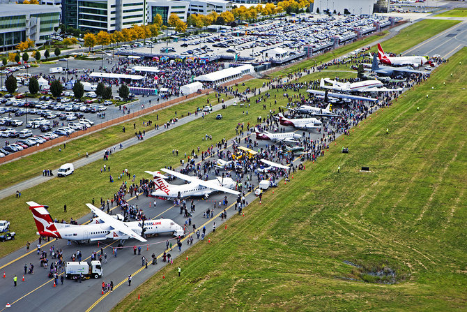 Fly high at Canberra Airport Open Day