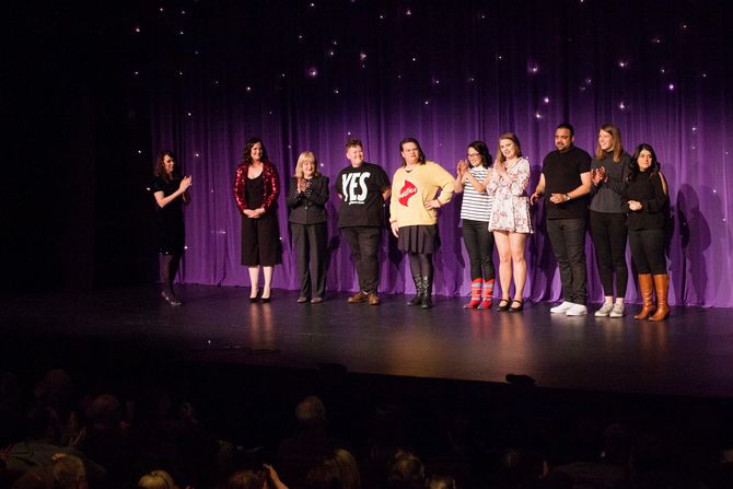 Bravery and hilarity at the Fearless Comedy Gala 2018