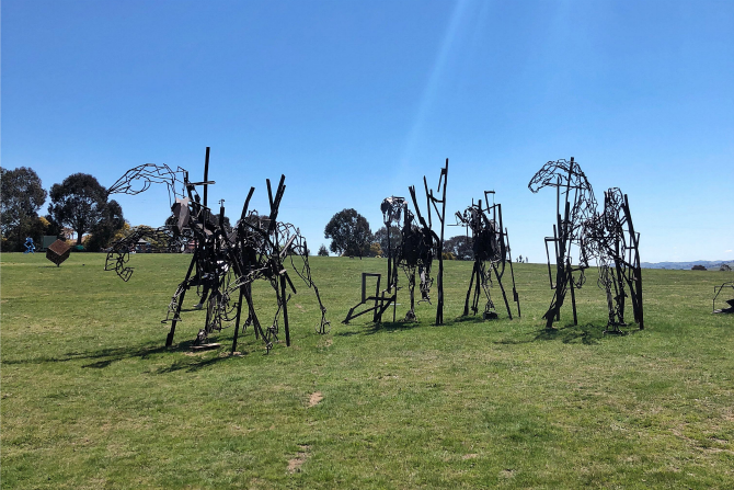 A day at Sculpture in the Paddock