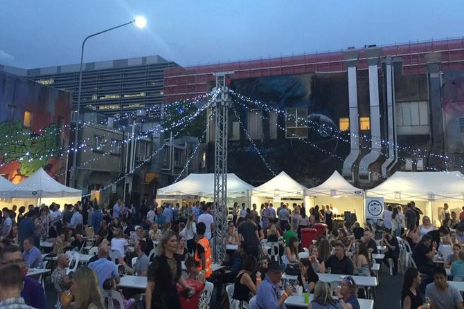Wine and food festival brings laneway to life
