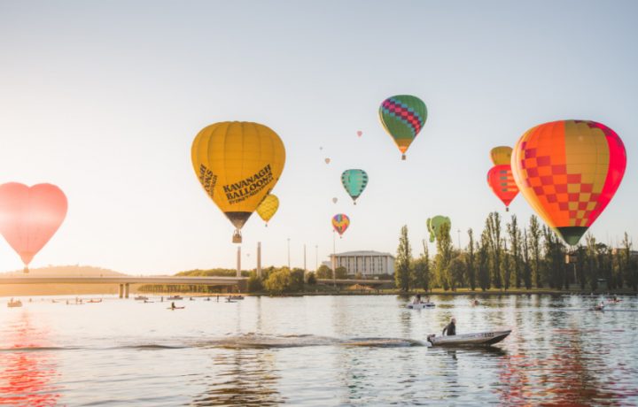 Four breathtaking spots to watch the Canberra Balloon Spectacular