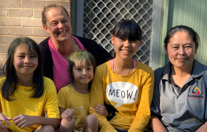 Summer Love: Cate, Nan and Chan and family