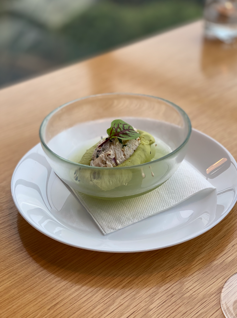 Blue swimmer crab remoulade