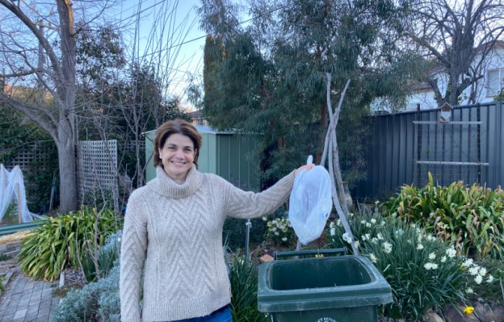 Could you fit a week’s worth of rubbish into one bag? Camille can.