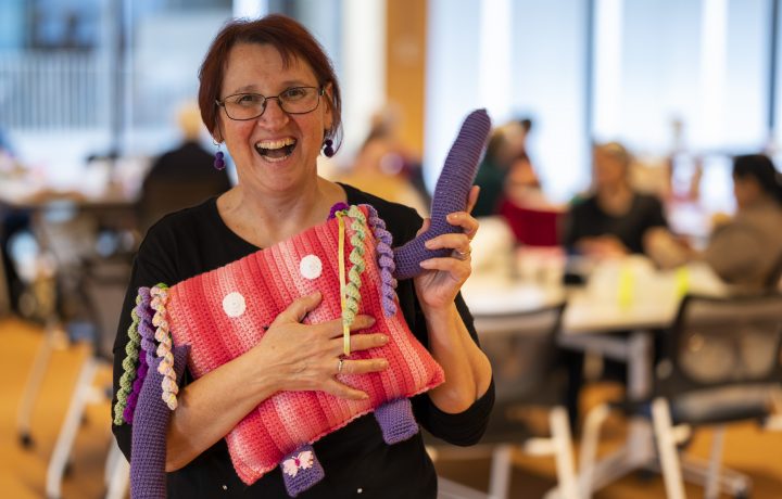Good Omen Goodeze: bringing comfort to the Canberra community, one stitch at a time