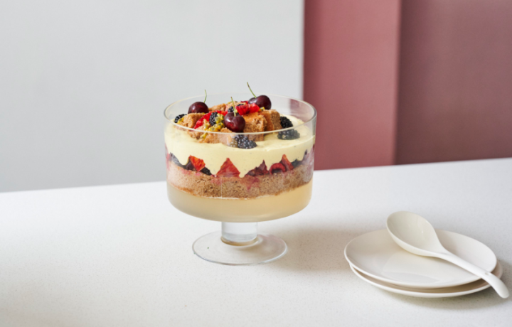 Canberra Chefs Do Christmas: Plant-based Boozy Gingerbread Trifle