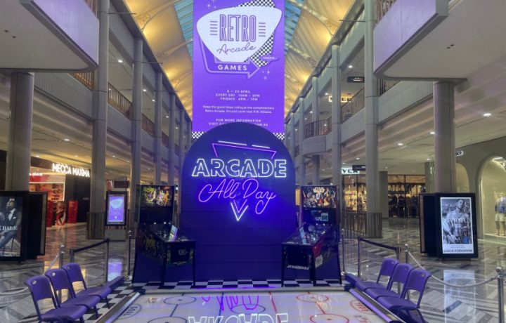 Did someone say free pinball? Retro Arcade is coming to Canberra Centre this weekend