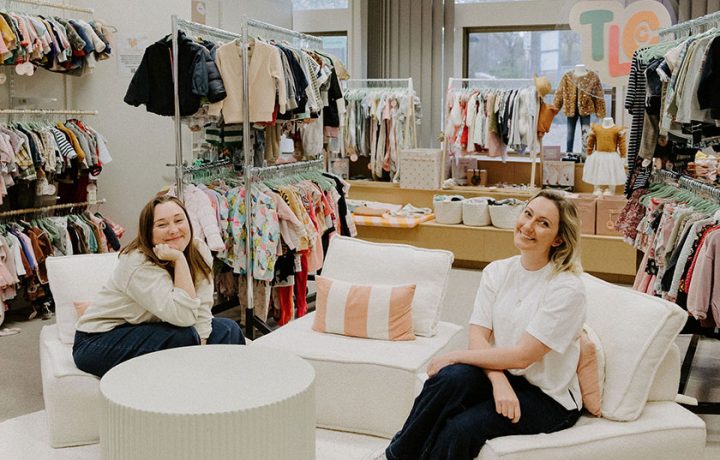 Born from loss, built from love: How two Canberra mums built a village around second-hand kids’ clothes