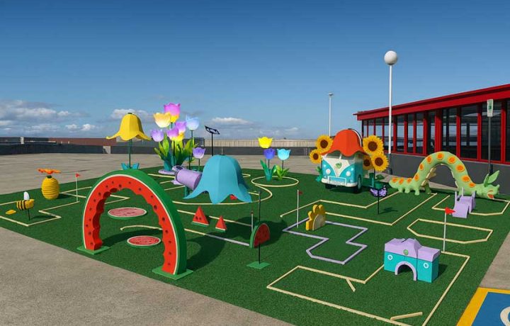 Rooftop putt putt, anyone? Floriade About Town gets high.
