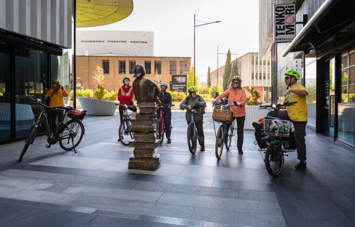From hot chips to Fleetwood Mac: how Canberra By Bike is redefining cycling in Canberra
