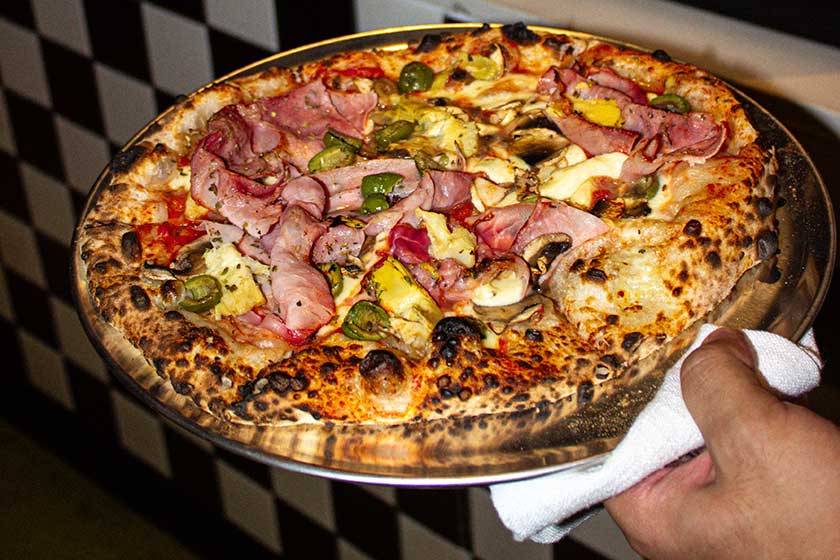 Pizza Officina opens in Braddon, serving pizza with a side of ’80s car culture