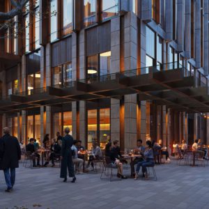 Crystalbrook “tops out” at 11 storeys with a little bit of Canberra history to take over a corner of the ground floor.