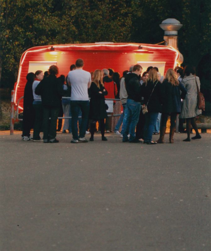 The little red van that wasn't allowed...