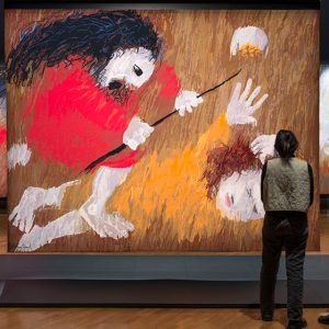 For the first time ever, all 20 of Arthur Boyd's monumental tapestries are on display in Canberra