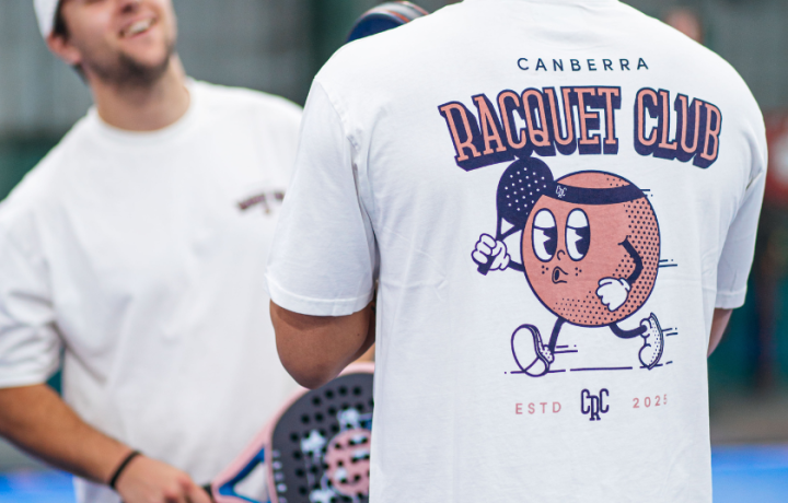The Canberra Racquet Club is turning one with DJs, pizza and all-night padel and pickleball