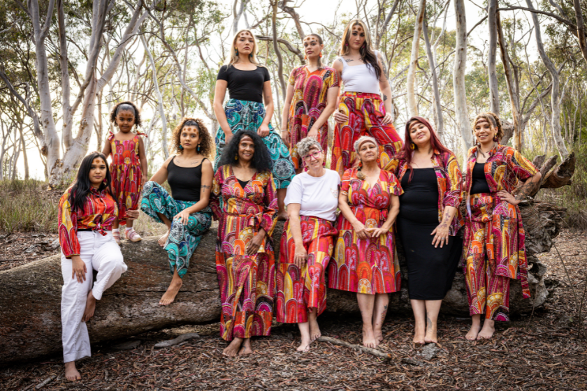 Pakana Dreaming unveils its first wearable art collection in celebration of community, culture and connection to Country