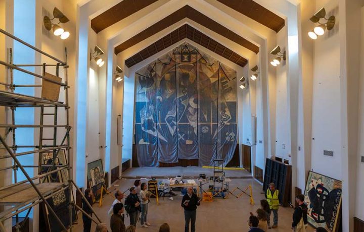 The Canberra icon returning to life: Inside the remarkable restoration of University House