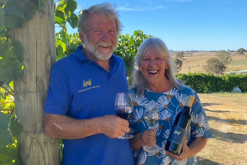 Forty years in the making – Christine, Allan, and the Pankhurst Wines story