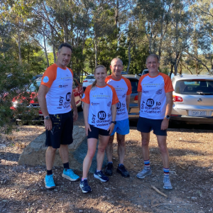 I Run For Her and the Canberra Sunday Runners team up to say NO to domestic violence